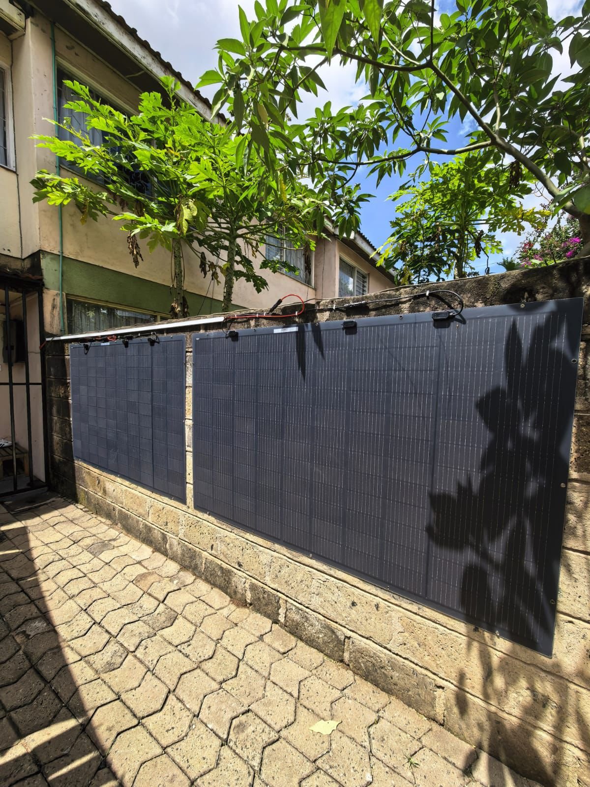 Ngumo — panel installation, additional angle
